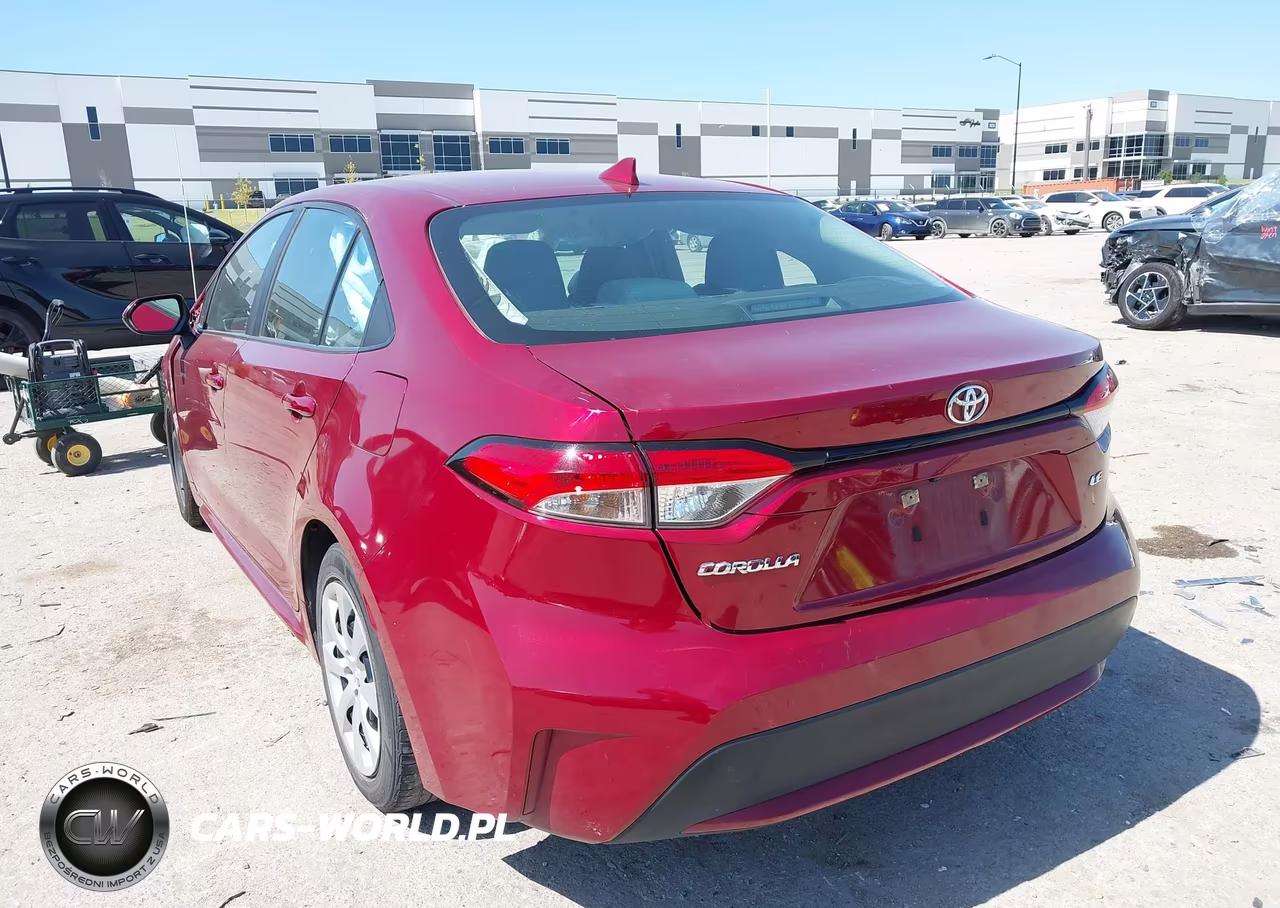 2022 Toyota Corolla Le VIN:5YFEPMAE8NP342683 - 3