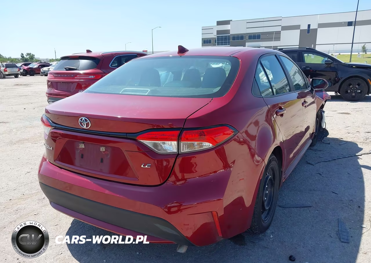 2022 Toyota Corolla Le VIN:5YFEPMAE8NP342683 - 4