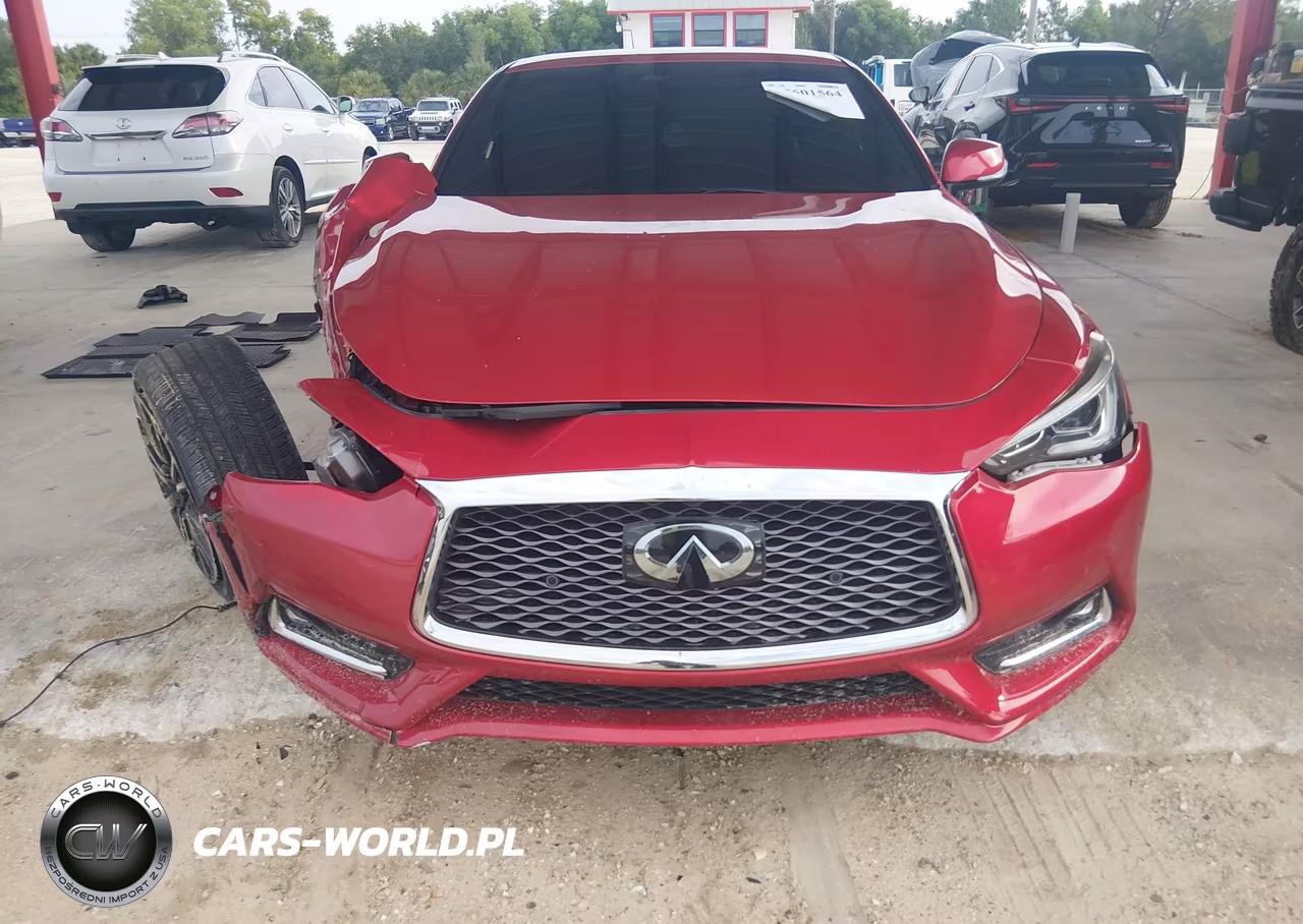 2017 Infiniti Q60 3.0T Red Sport 400 VIN:JN1FV7EL6HM702323 - 12