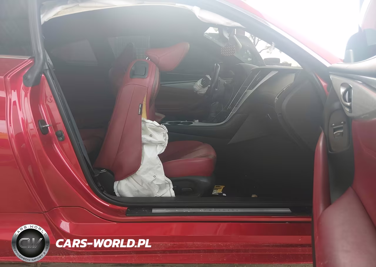 2017 Infiniti Q60 3.0T Red Sport 400 VIN:JN1FV7EL6HM702323 - 5