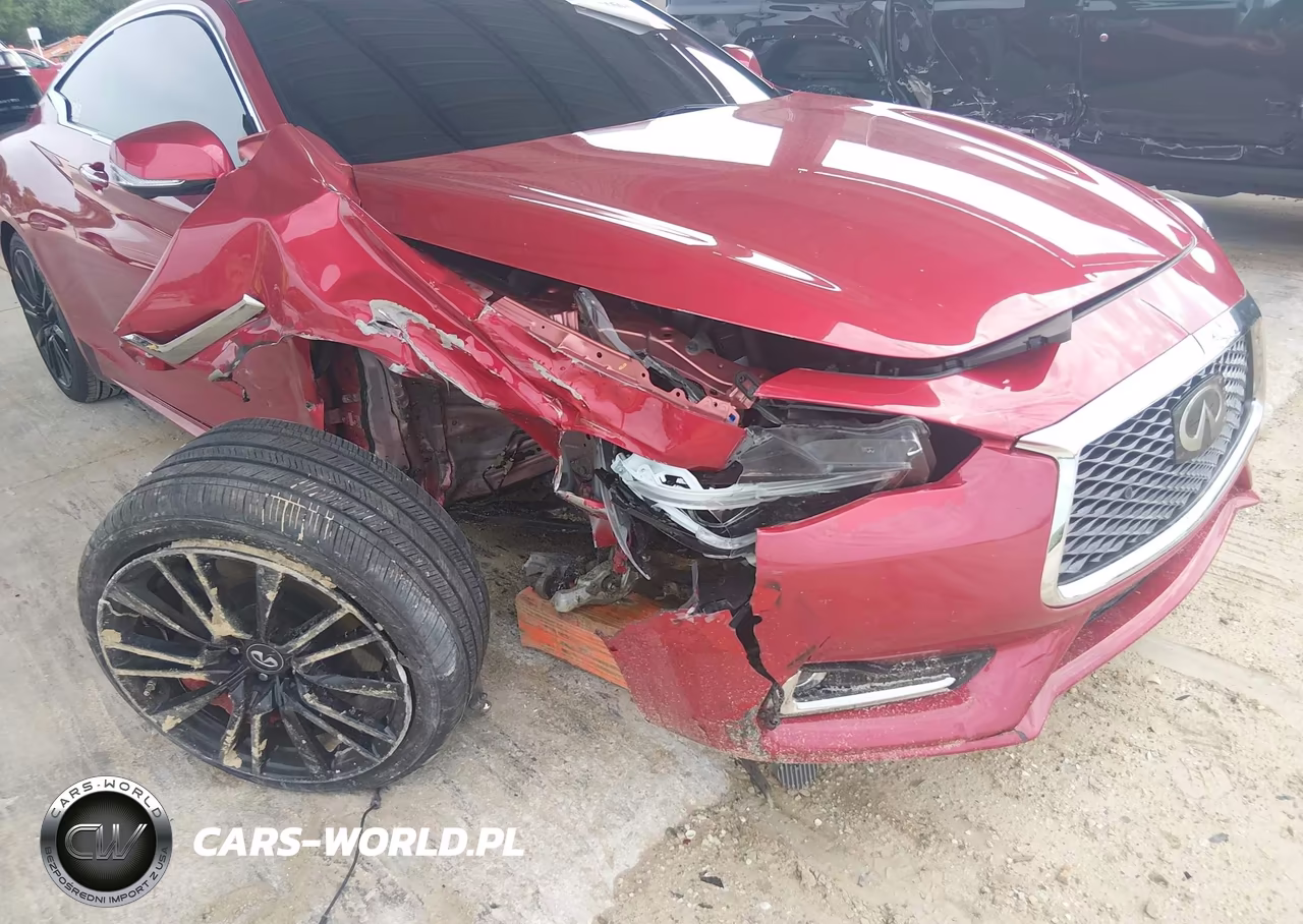 2017 Infiniti Q60 3.0T Red Sport 400 VIN:JN1FV7EL6HM702323 - 6