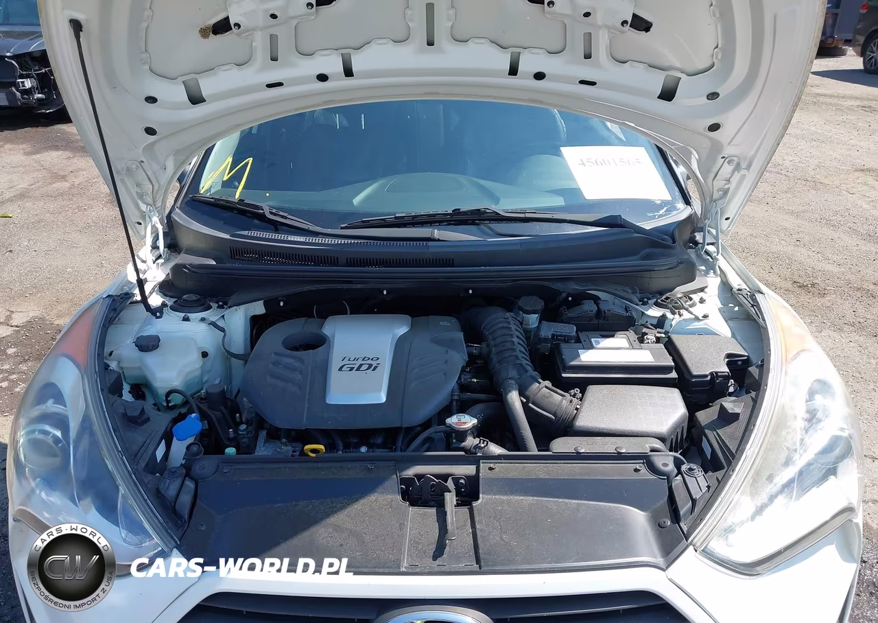 2013 Hyundai Veloster Turbo W-Blue VIN:KMHTC6AEXDU136129 - 10