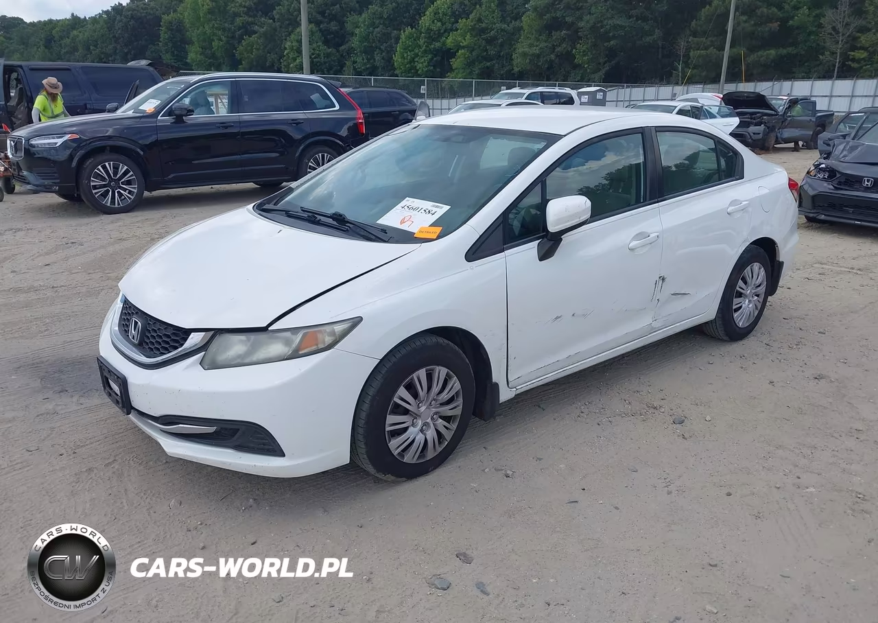 2014 Honda Civic Lx VIN:2HGFB2F51EH530310 - 2
