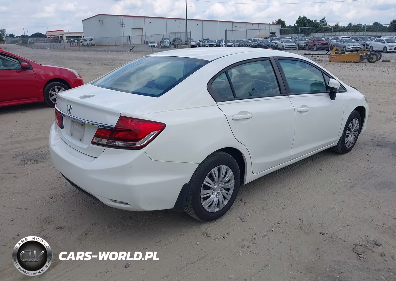 2014 Honda Civic Lx VIN:2HGFB2F51EH530310 - 4