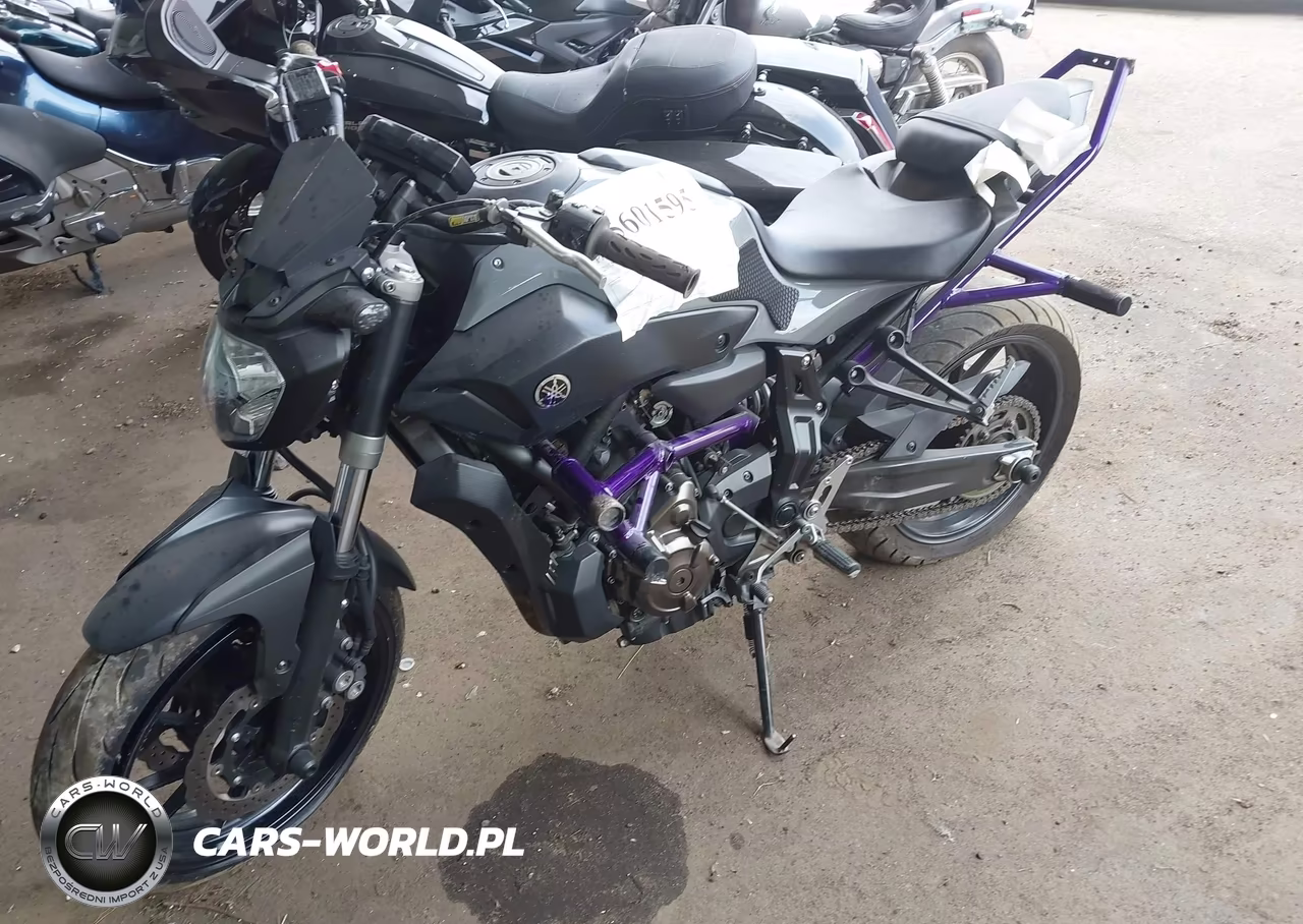 2015 Yamaha Fz07 VIN:JYARM06E9FA005209 - 2