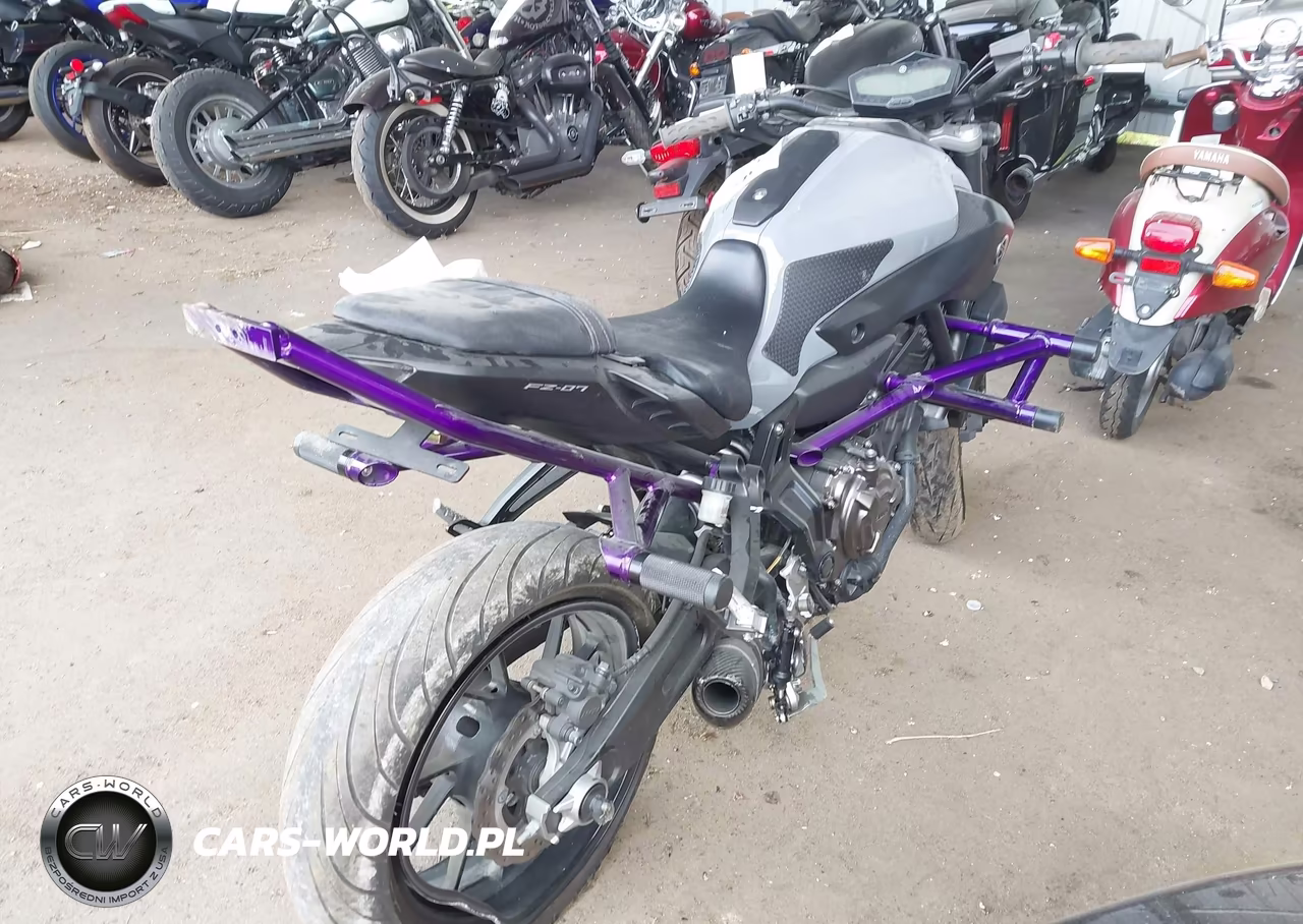 2015 Yamaha Fz07 VIN:JYARM06E9FA005209 - 4