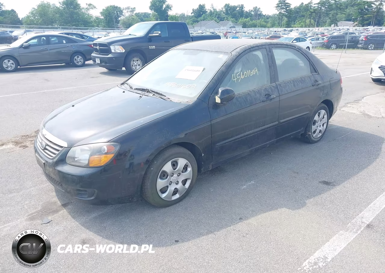 2009 Kia Spectra Lx VIN:KNAFE221195630474 - 2