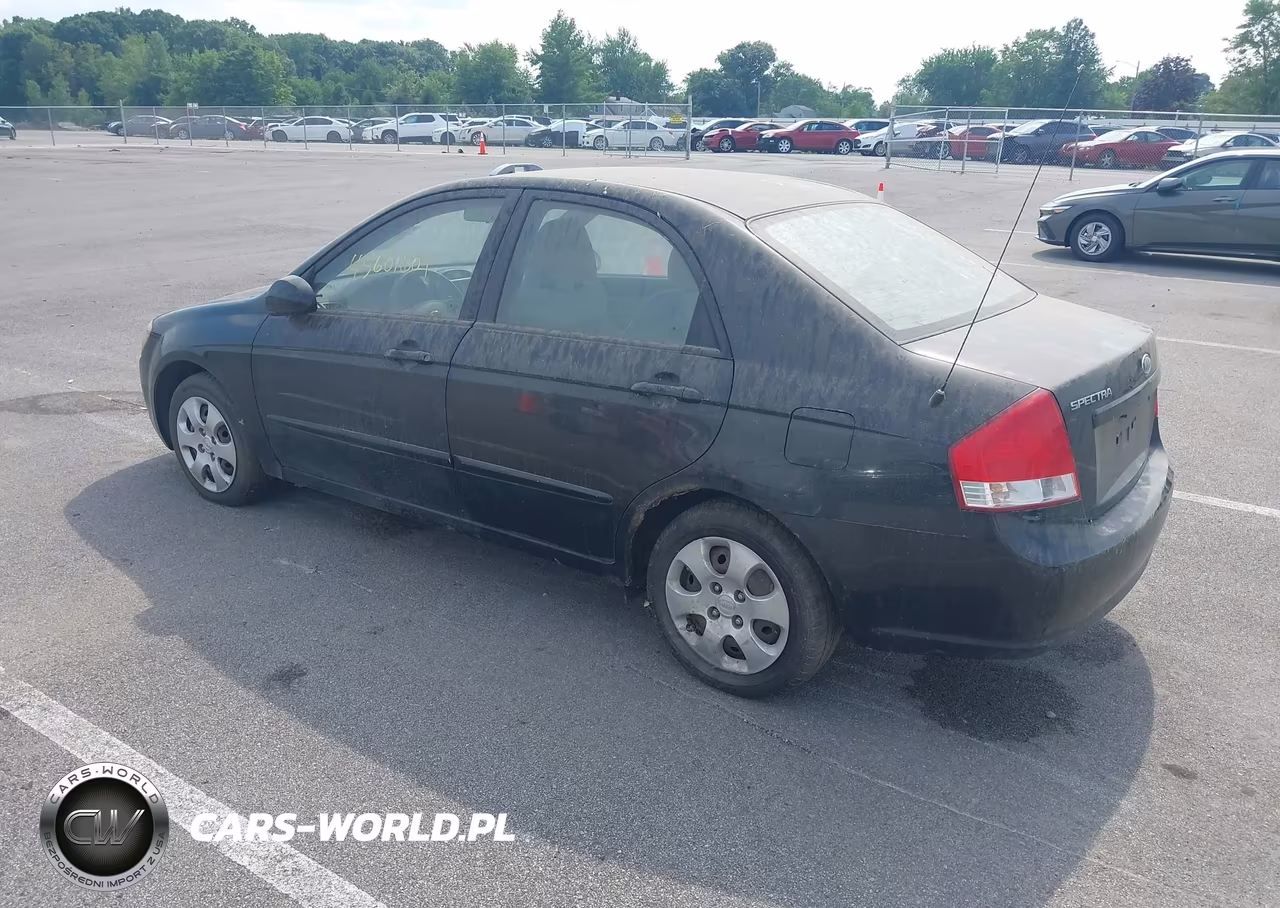 2009 Kia Spectra Lx VIN:KNAFE221195630474 - 3