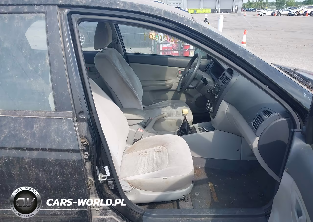 2009 Kia Spectra Lx VIN:KNAFE221195630474 - 5