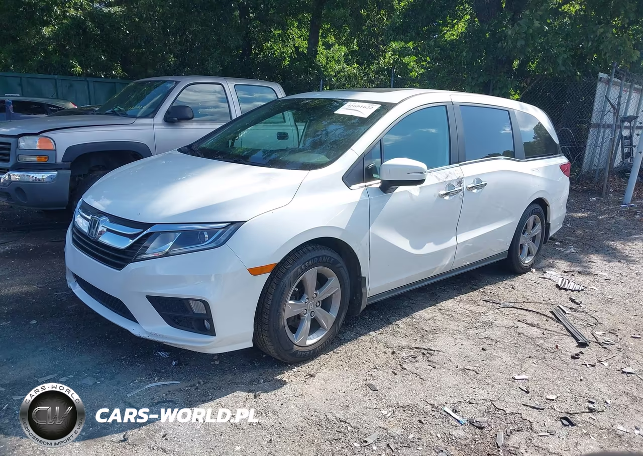 2020 Honda Odyssey Ex-L-Ex-L W-Navi Res VIN:5FNRL6H77LB048264 - 2