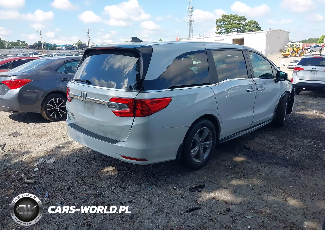 2020 Honda Odyssey Ex-L-Ex-L W-Navi Res VIN:5FNRL6H77LB048264 - 4