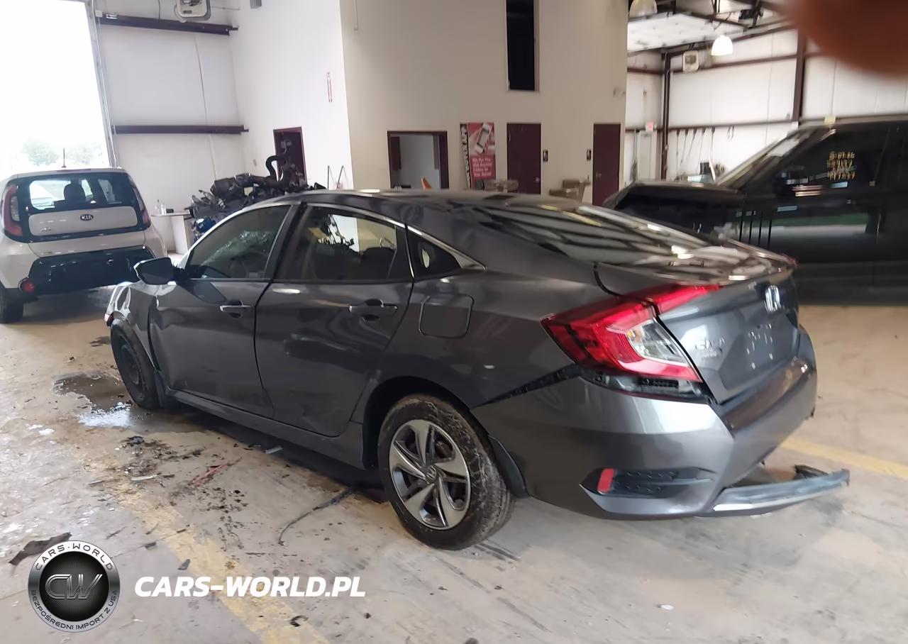 2019 Honda Civic Lx VIN:2HGFC2F64KH565537 - 3