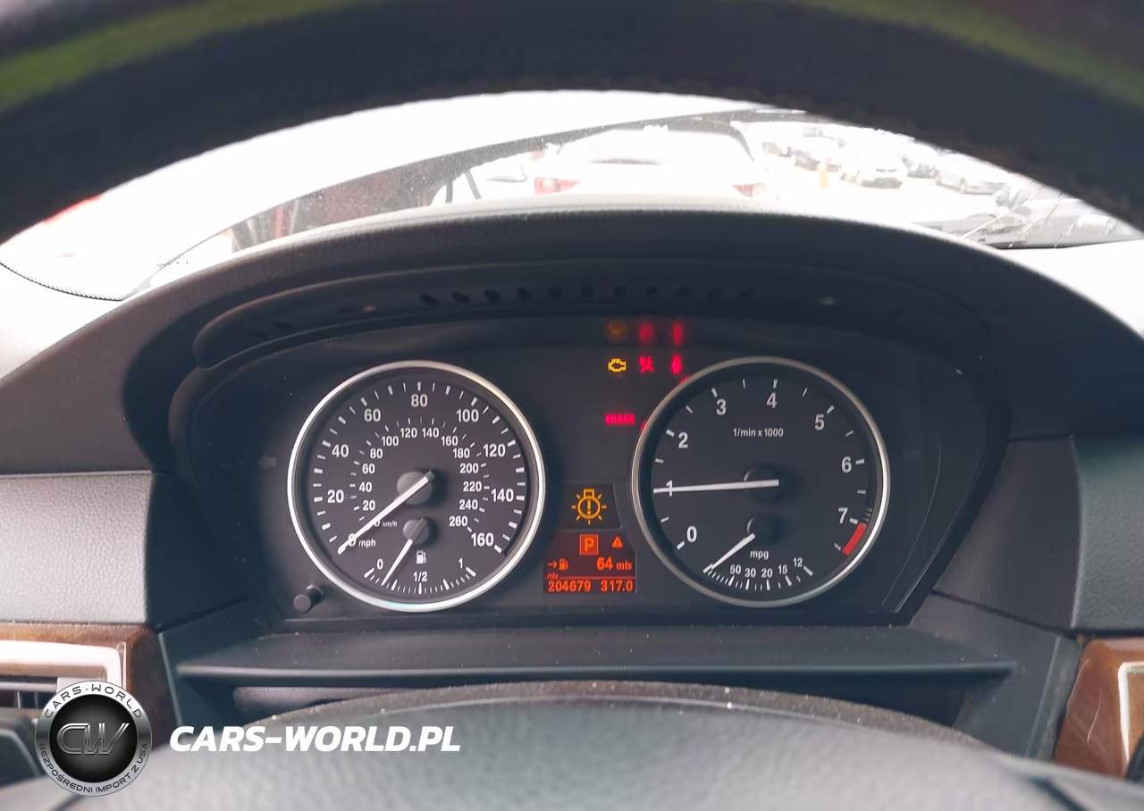 2009 BMW 528I VIN:WBANU53569C120005 - 7