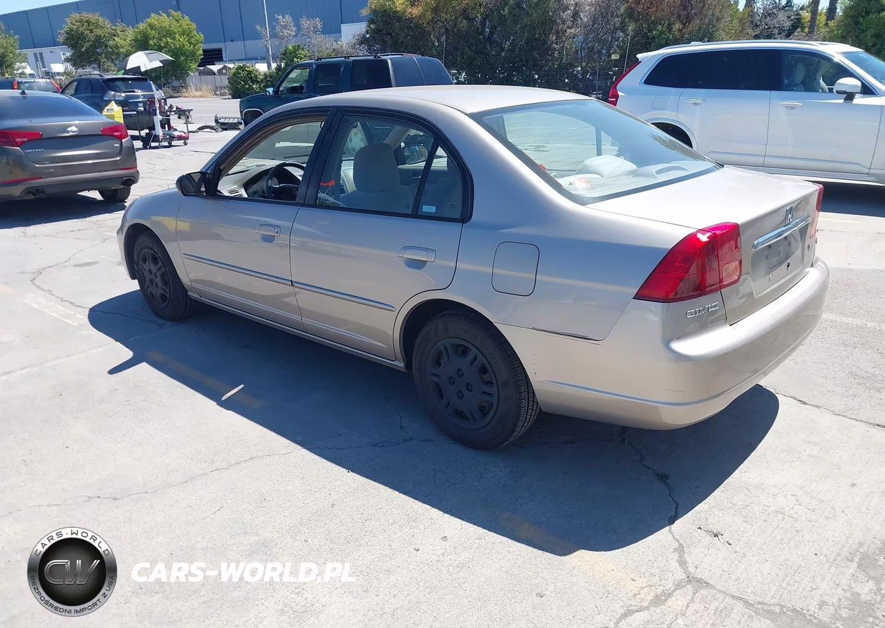 2002 Honda Civic Lx VIN:2HGES165X2H580639 - 3