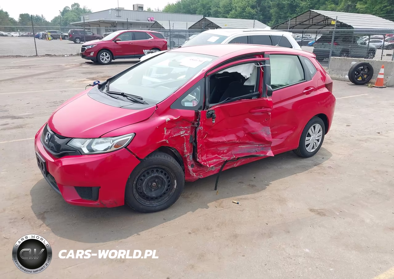2016 Honda Fit Lx VIN:JHMGK5H58GX005405 - 2