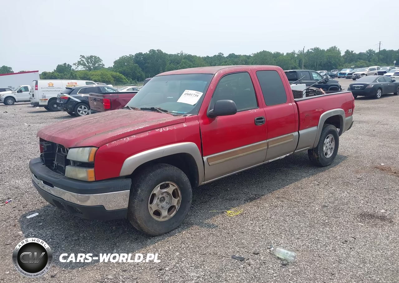 2003 Chevrolet Silverado 1500 Ls VIN:2GCEK19T031310032 - 2