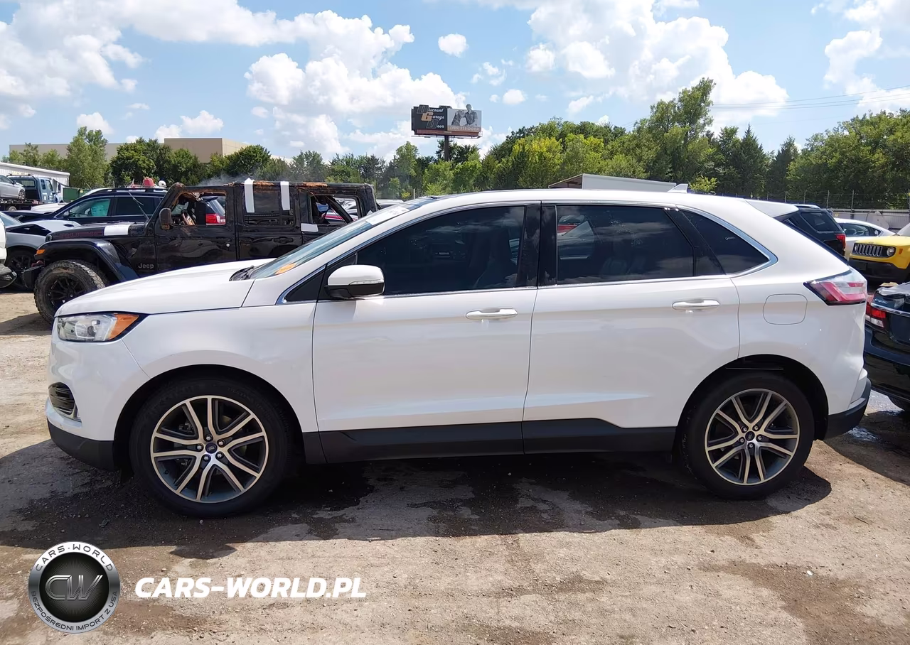 2020 Ford Edge Titanium VIN:2FMPK3K99LBA11289 - 14