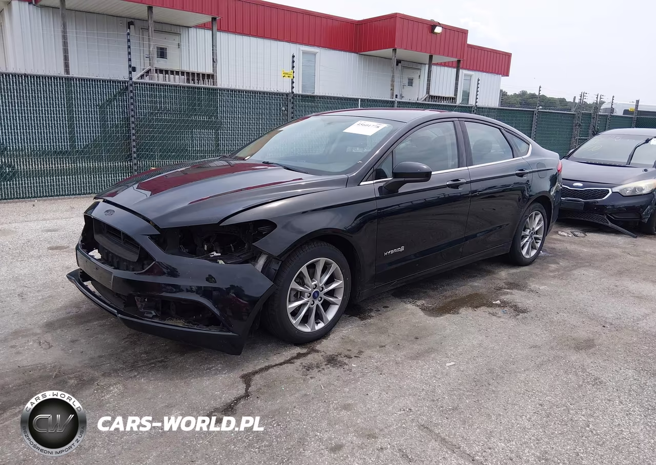 2017 Ford Fusion Hybrid Se VIN:3FA6P0LU8HR386754 - 2