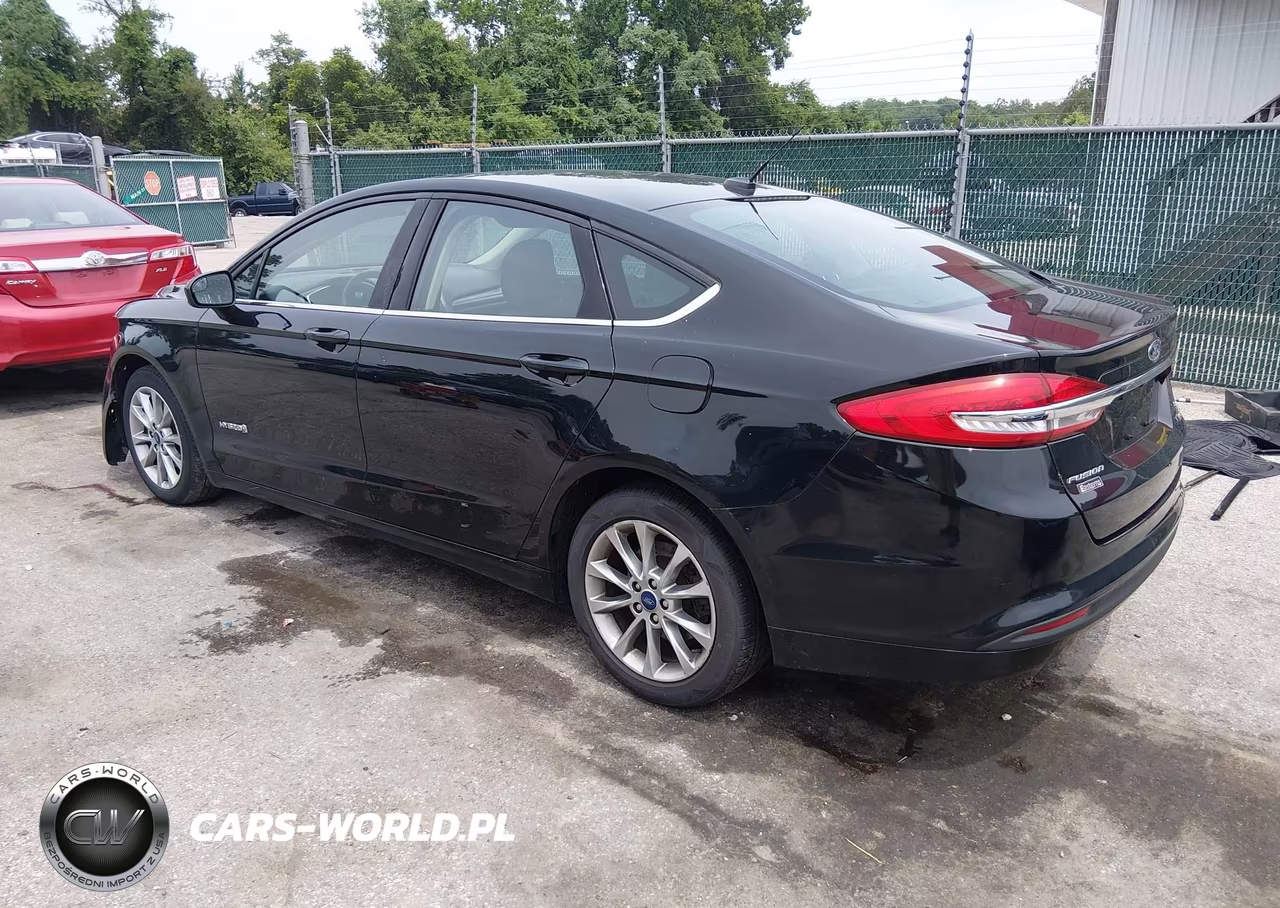 2017 Ford Fusion Hybrid Se VIN:3FA6P0LU8HR386754 - 3
