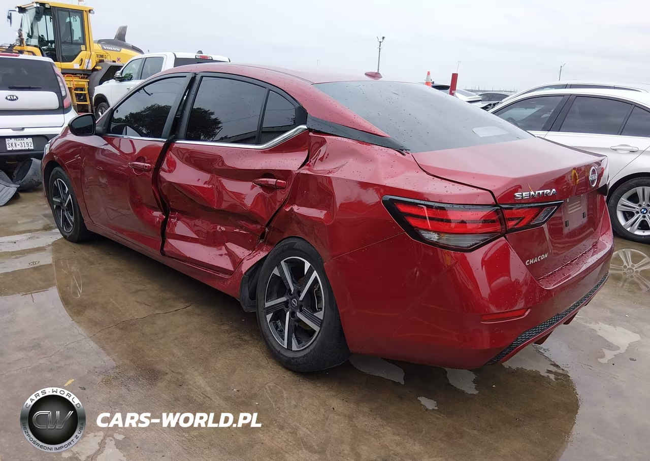 2024 Nissan Sentra Sv Xtronic Cvt VIN:3N1AB8CV4RY350421 - 3