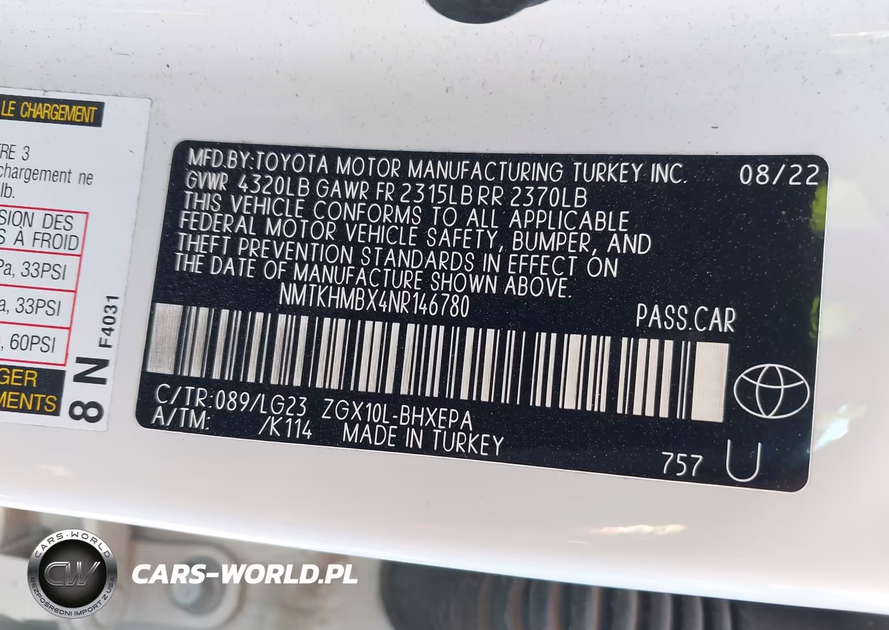 2022 Toyota C-Hr Limited VIN:NMTKHMBX4NR146780 - 9