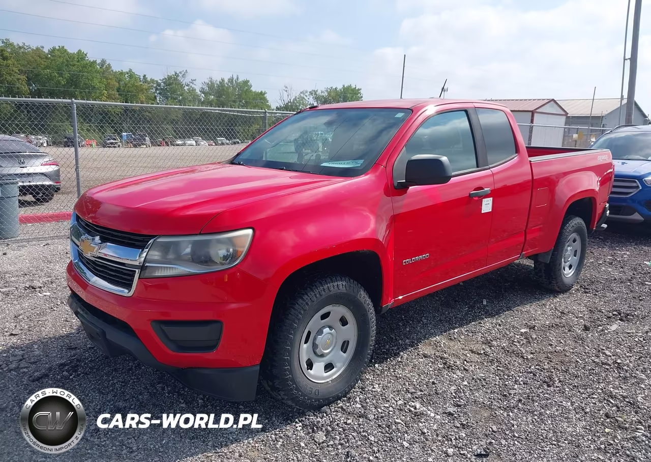 2017 Chevrolet Colorado 4Wd Wt VIN:1GCHTBEAXH1222235 - 2