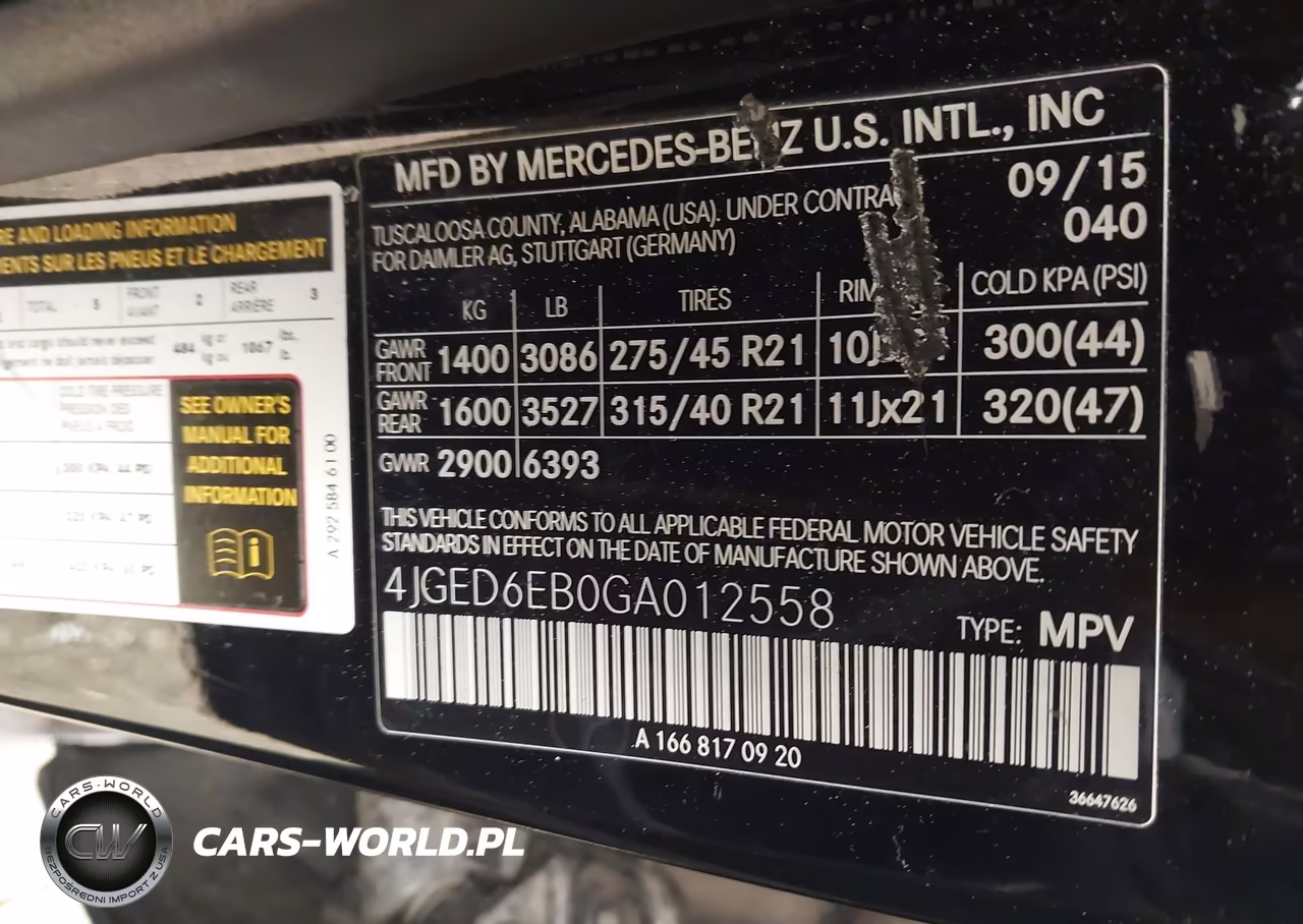 2016 Mercedes-Benz Gle 450 Amg Coupe 4Matic VIN:4JGED6EB0GA012558 - 9