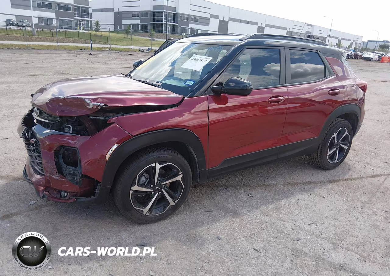 2022 Chevrolet Trailblazer Fwd Rs VIN:KL79MTSL3NB120470 - 2