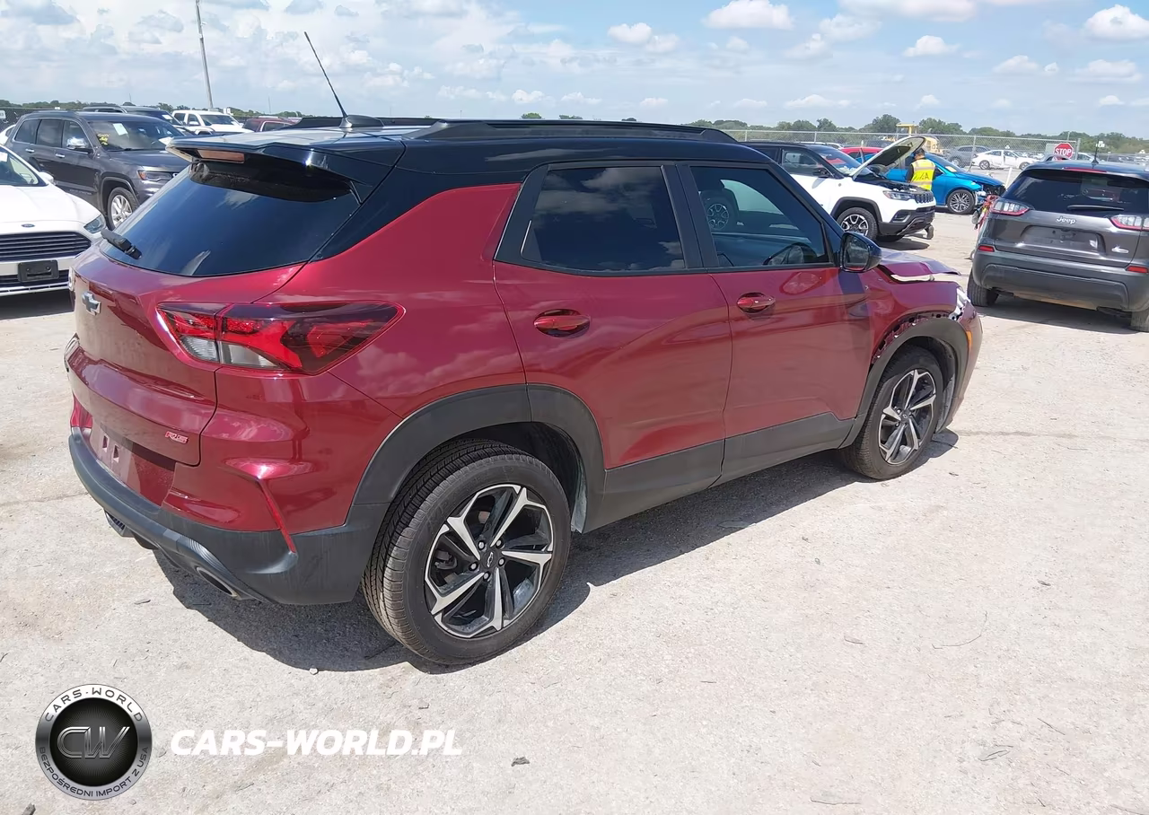2022 Chevrolet Trailblazer Fwd Rs VIN:KL79MTSL3NB120470 - 4