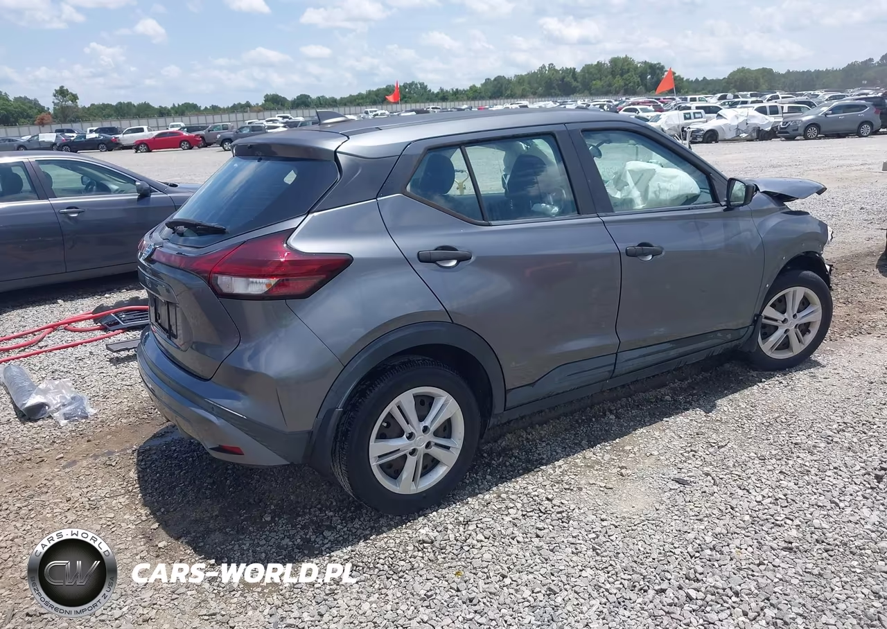 2021 Nissan Kicks S Xtronic Cvt VIN:3N1CP5BV1ML514983 - 4