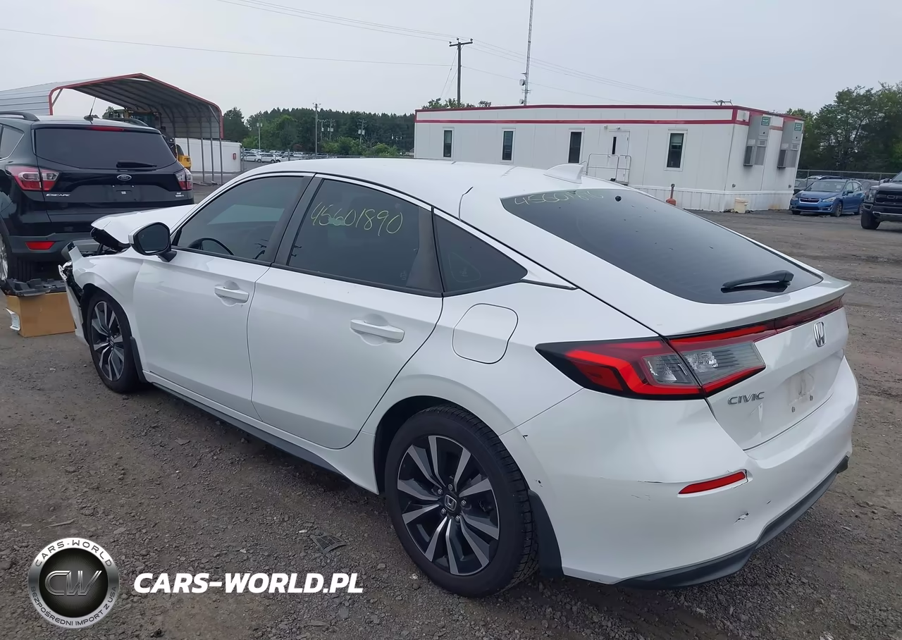 2022 Honda Civic Ex-L VIN:19XFL1H79NE003664 - 3
