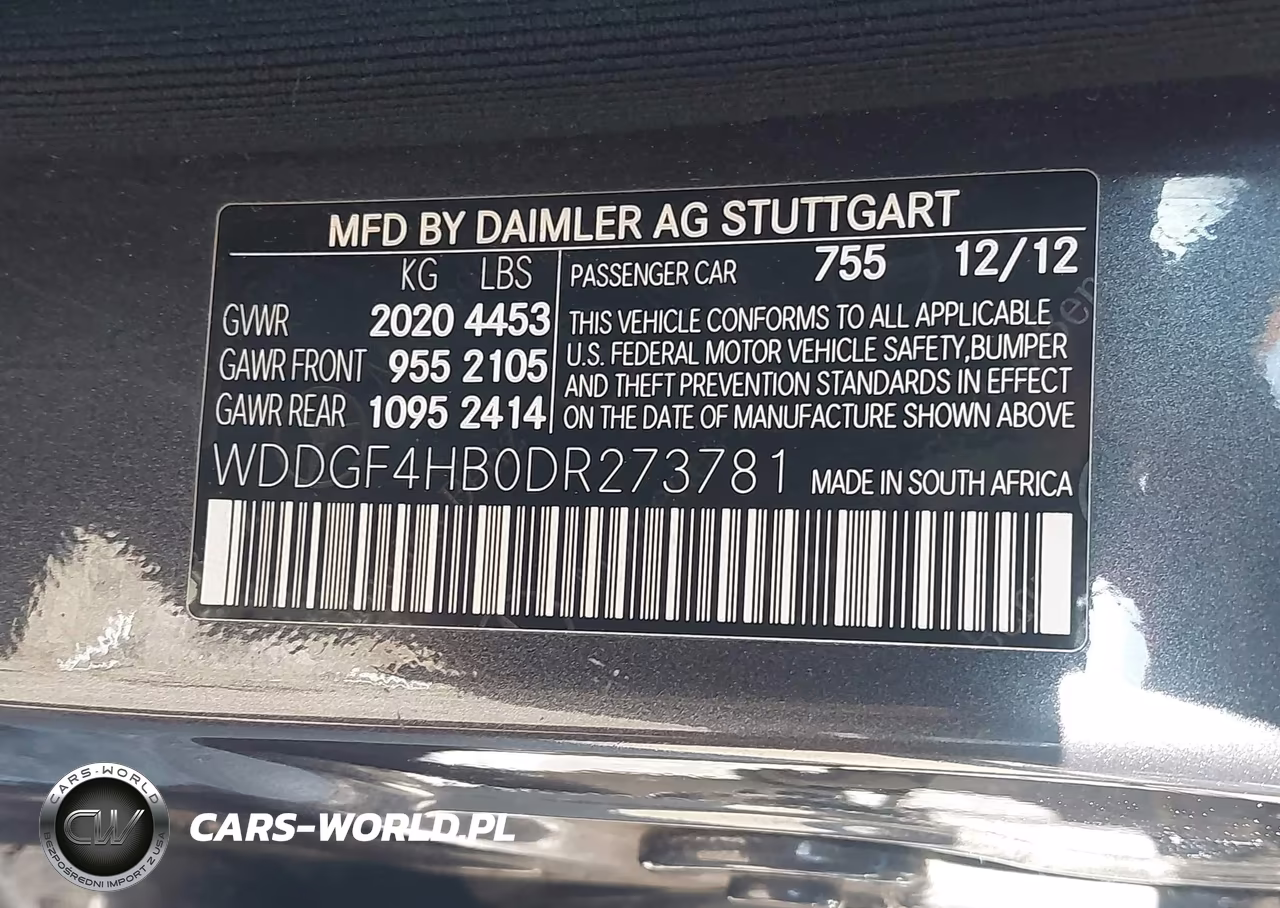 2013 Mercedes-Benz C 250 Sport VIN:WDDGF4HB0DR273781 - 9
