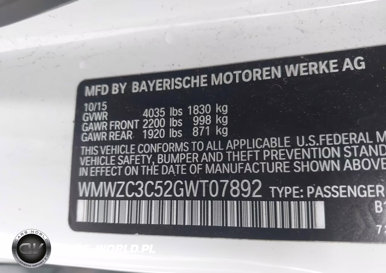 2016 Mini Countryman Cooper S VIN:WMWZC3C52GWT07892 - 9