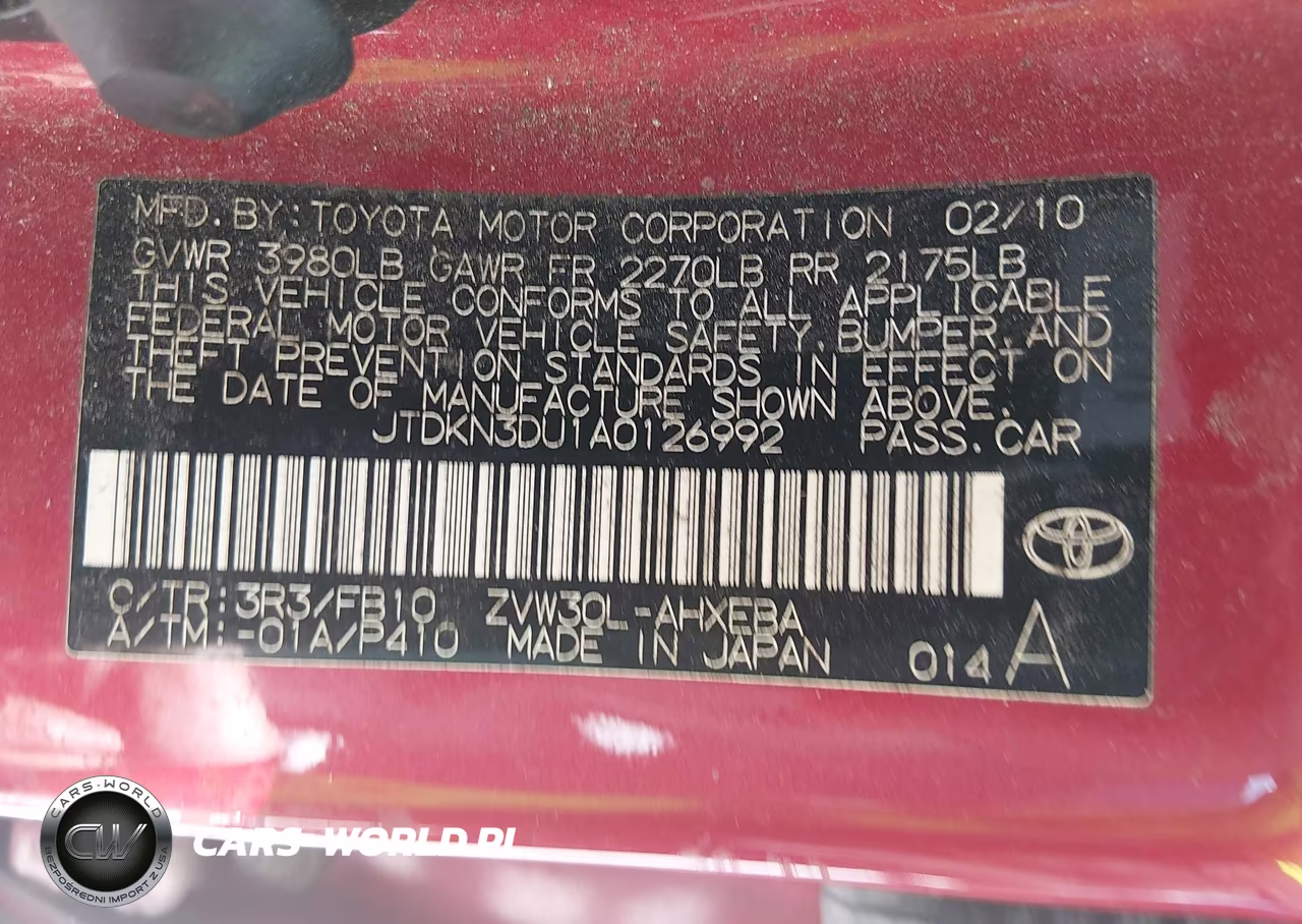 2010 Toyota Prius Ii VIN:JTDKN3DU1A0126992 - 9
