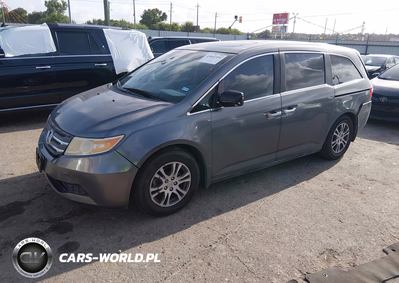 2012 Honda Odyssey Ex-L VIN:5FNRL5H68CB044211 - 2