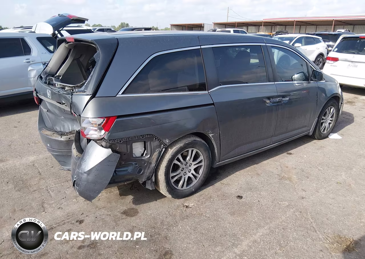 2012 Honda Odyssey Ex-L VIN:5FNRL5H68CB044211 - 4