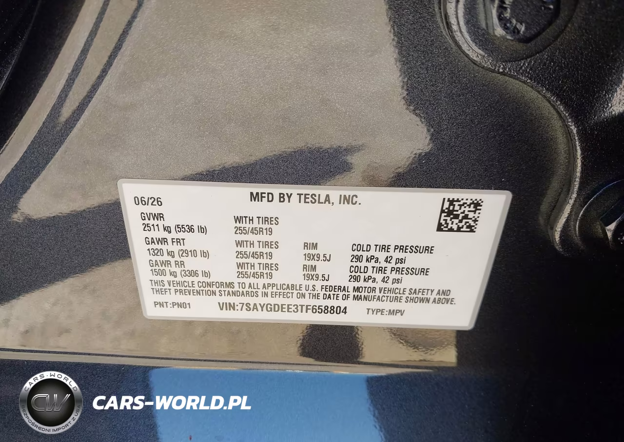 2026 Tesla Model Y All-Wheel Drive-Long Range Launch Series-Premium All-Wheel Drive VIN:7SAYGDEE3TF658804 - 9