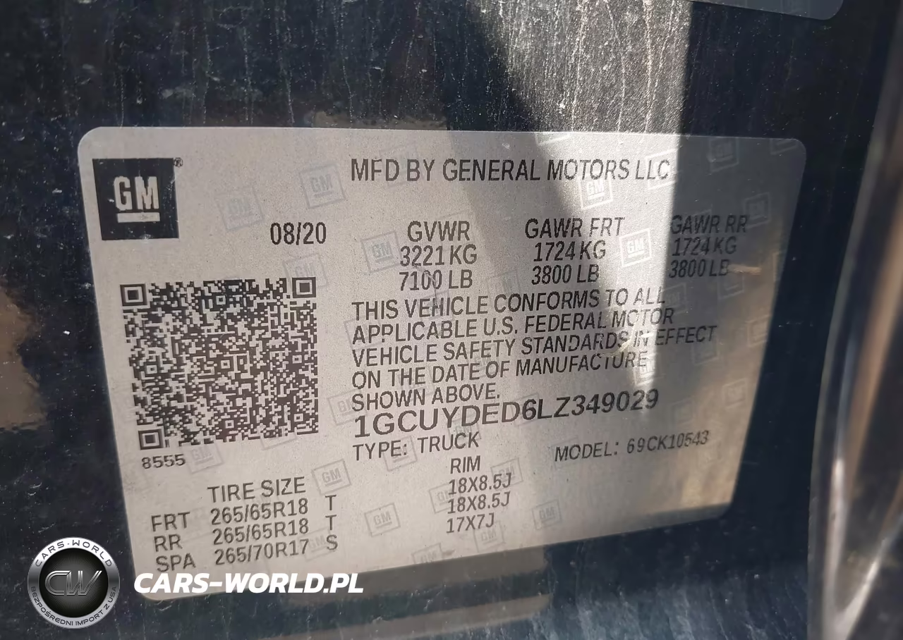 2020 Chevrolet Silverado 1500 4Wd Short Bed Lt VIN:1GCUYDED6LZ349029 - 9