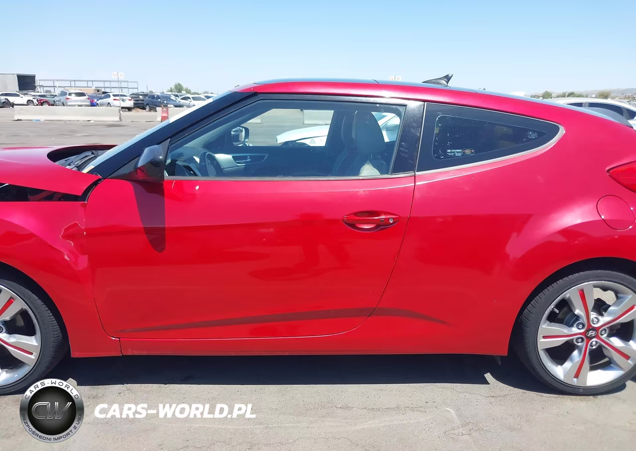 2013 Hyundai Veloster Base W-Gray VIN:KMHTC6AD3DU165608 - 14