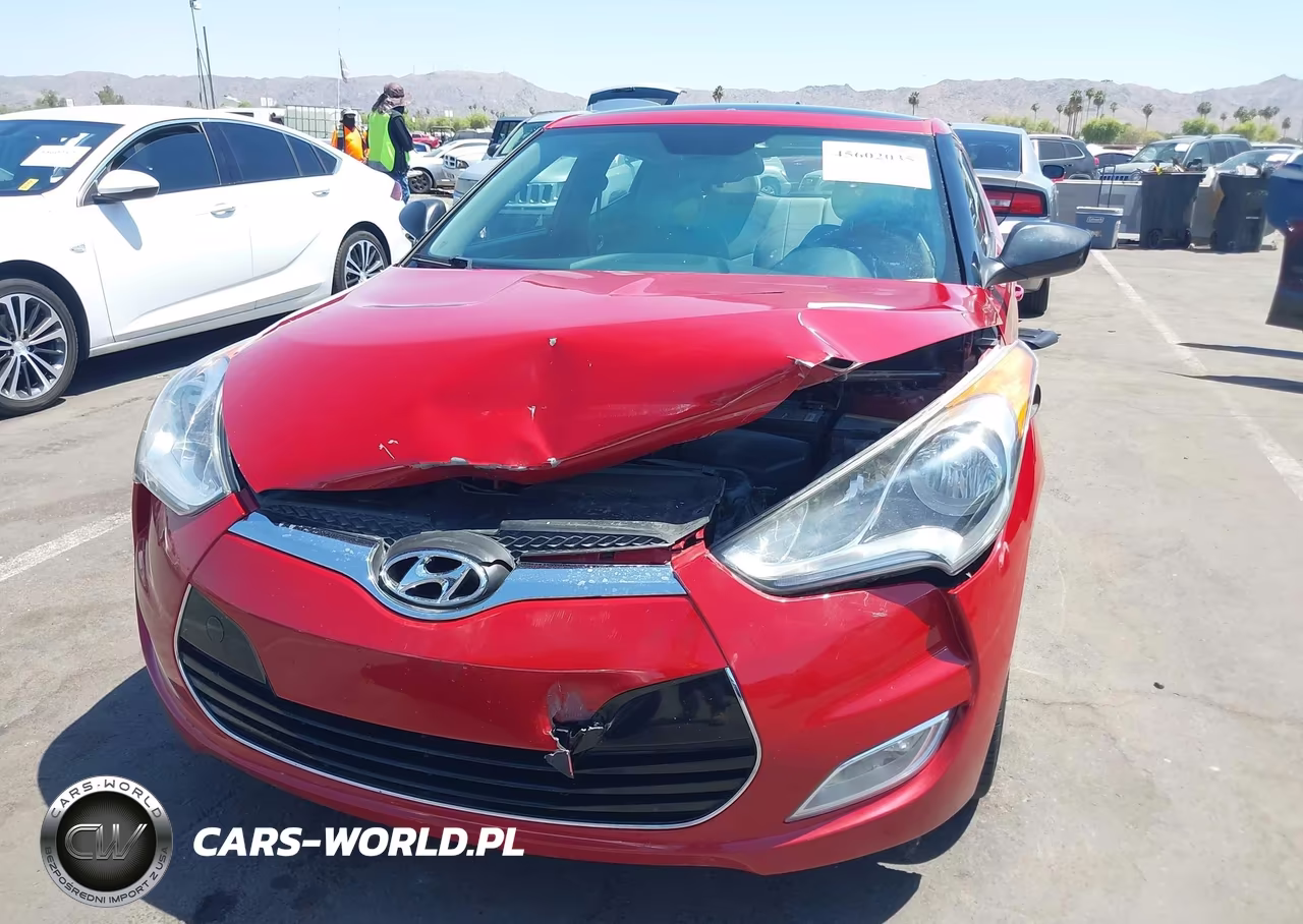 2013 Hyundai Veloster Base W-Gray VIN:KMHTC6AD3DU165608 - 6