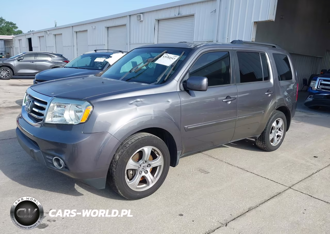 2015 Honda Pilot Ex-L VIN:5FNYF3H50FB021444 - 2