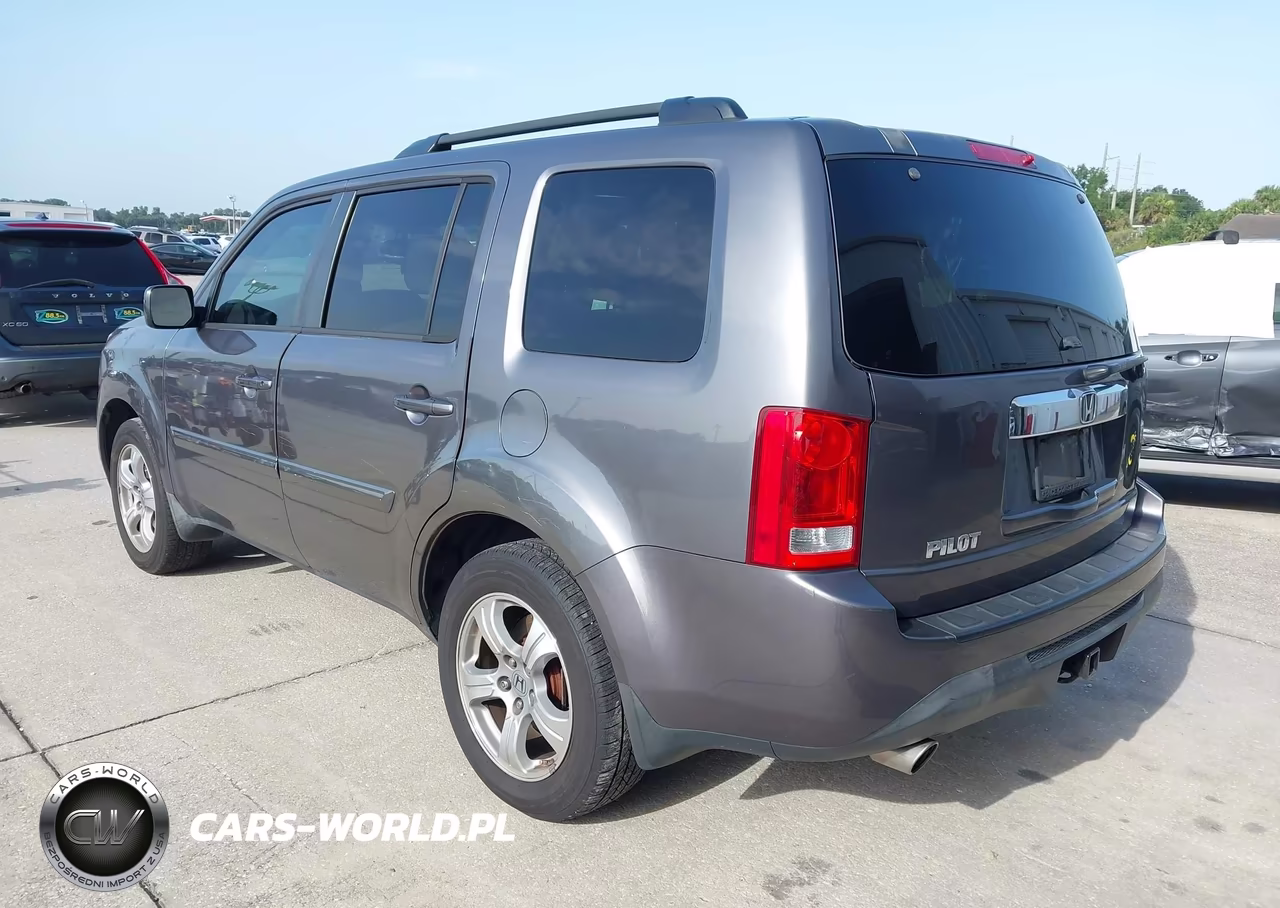 2015 Honda Pilot Ex-L VIN:5FNYF3H50FB021444 - 3