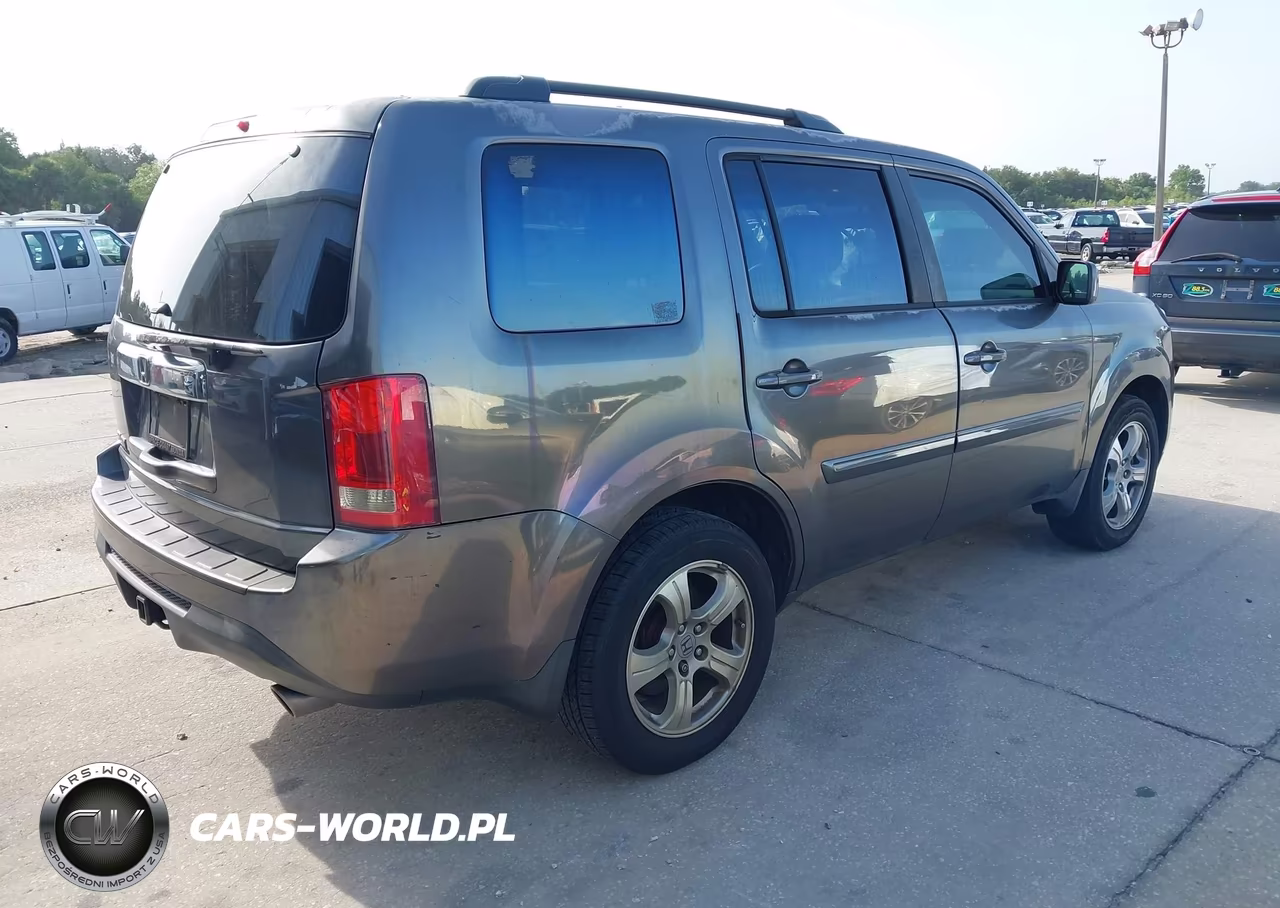 2015 Honda Pilot Ex-L VIN:5FNYF3H50FB021444 - 4