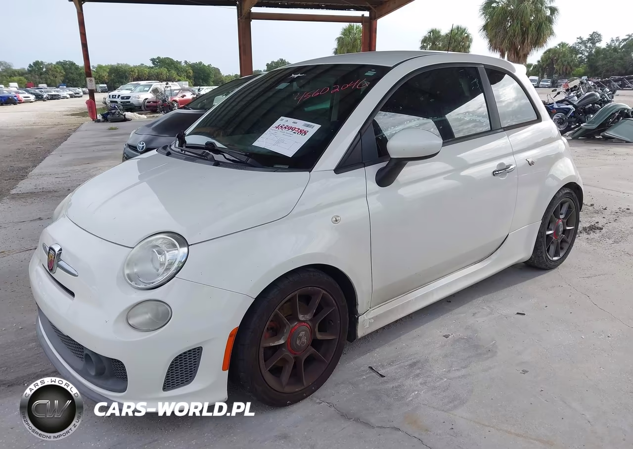 2013 Fiat 500 Abarth VIN:3C3CFFFH7DT754747 - 2