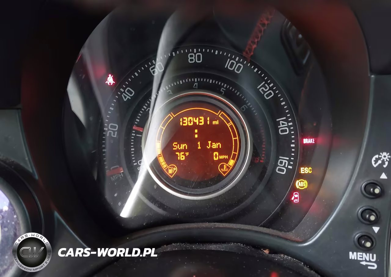 2013 Fiat 500 Abarth VIN:3C3CFFFH7DT754747 - 7