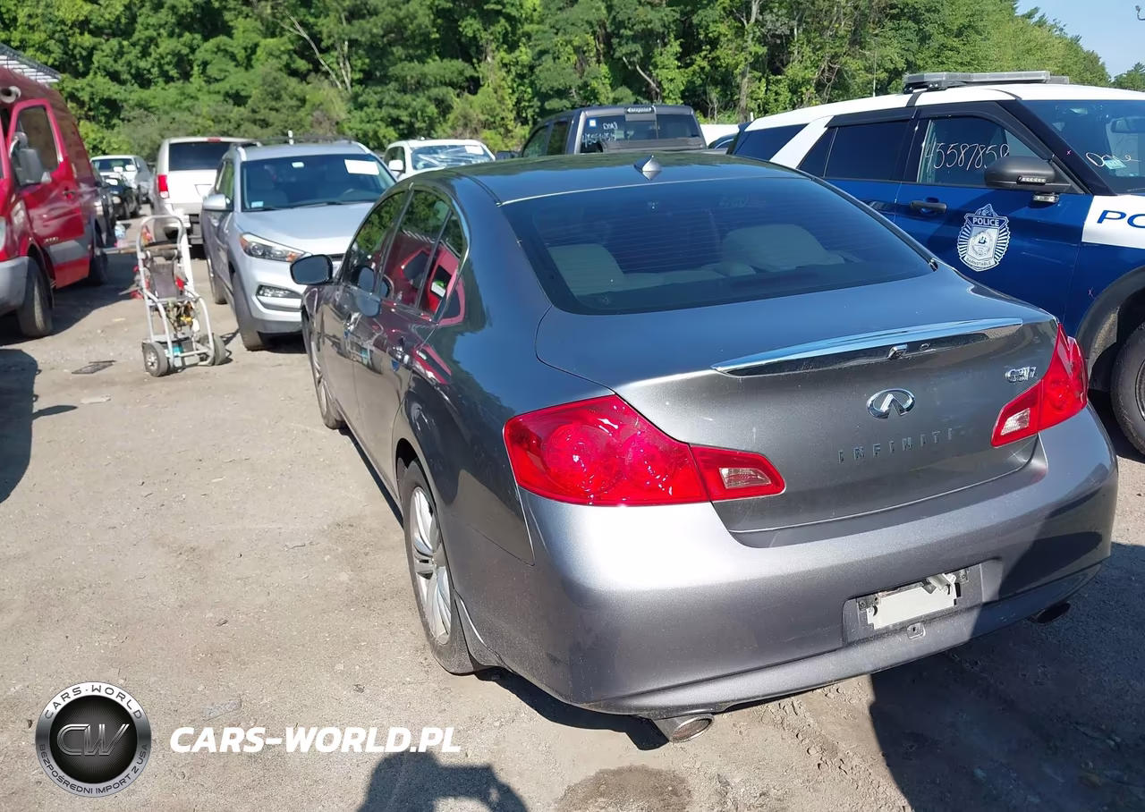 2011 Infiniti G25X VIN:JN1DV6AR9BM650852 - 3