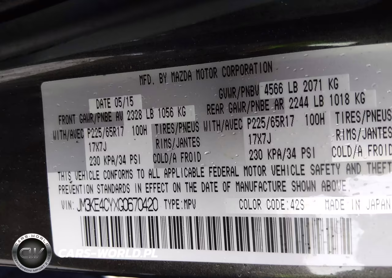 2016 Mazda Cx-5 Touring VIN:JM3KE4CYXG0670420 - 9