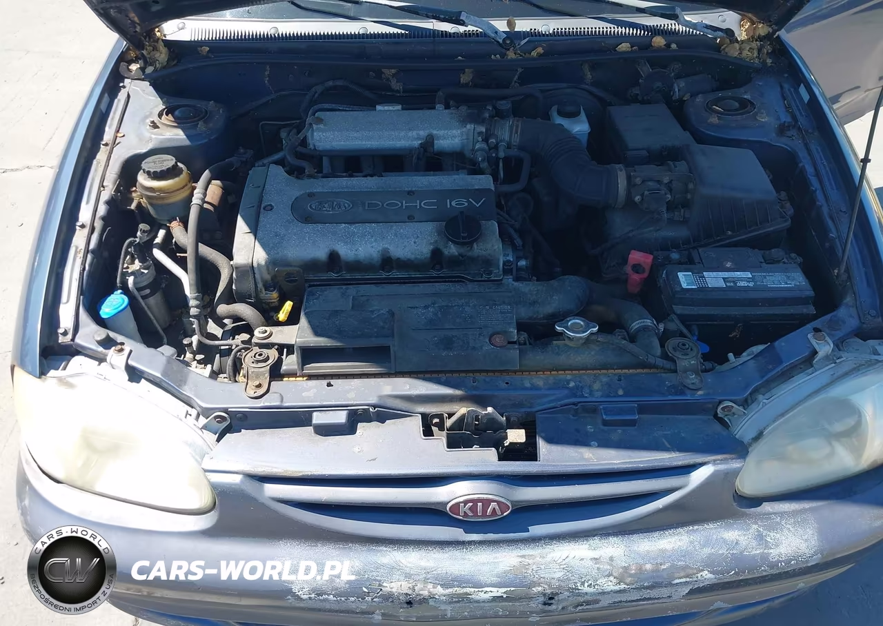 2001 Kia Sephia Ls VIN:KNAFB121X15080974 - 10