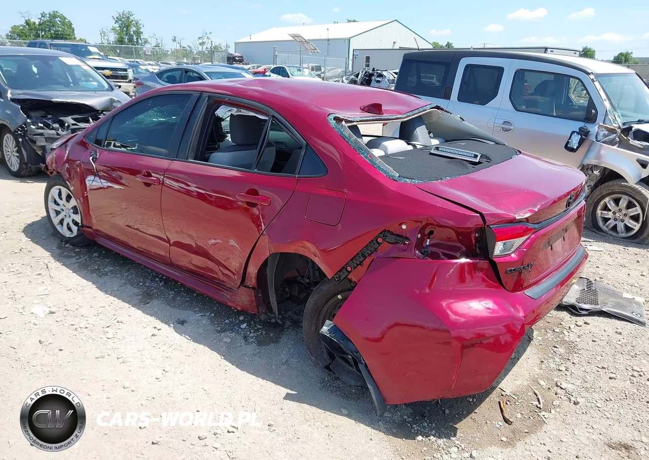 2025 Toyota Corolla Le VIN:5YFB4MDE2SP332928 - 3