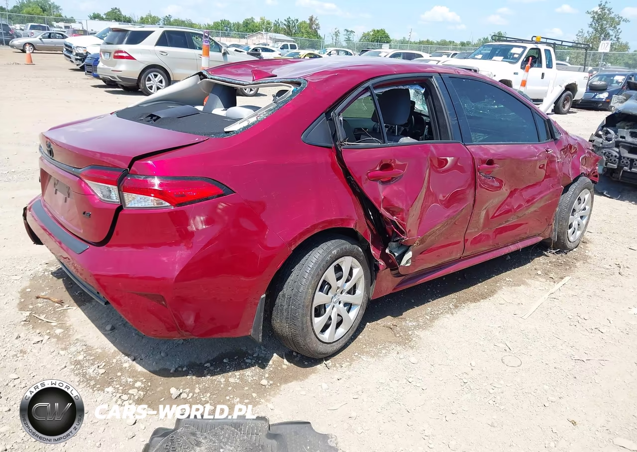 2025 Toyota Corolla Le VIN:5YFB4MDE2SP332928 - 4